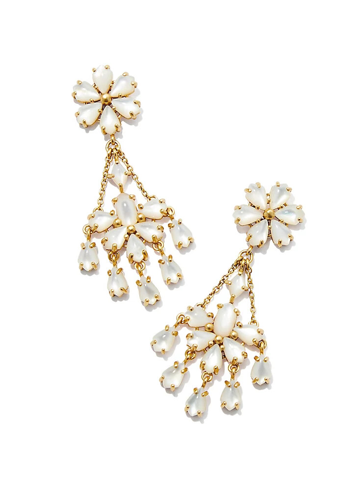 orecchini wrangler x yellow rose di kendra scott laurel avorio