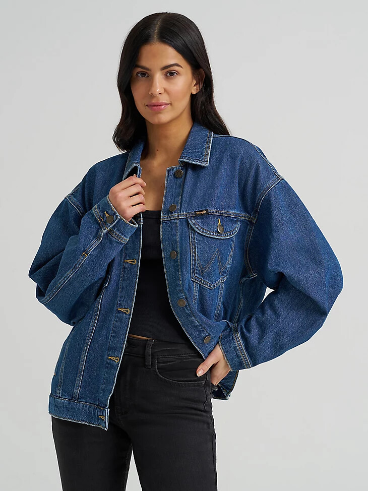 giacca in denim da donna girlfriend daffodil