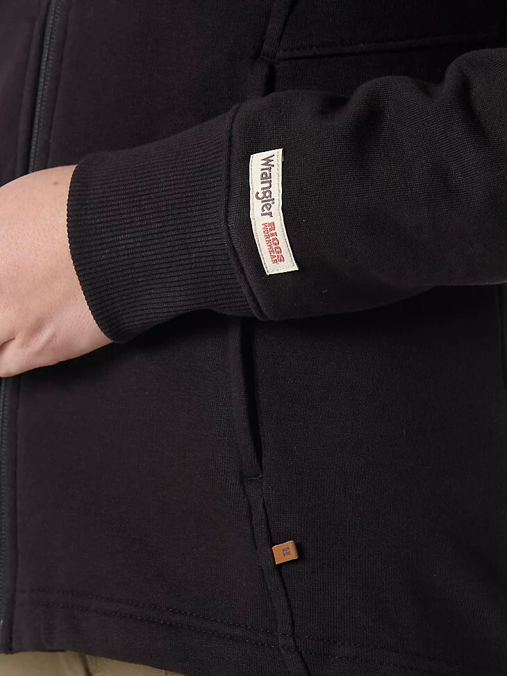 giacca da lavoro da donna wrangler riggs workwear nera