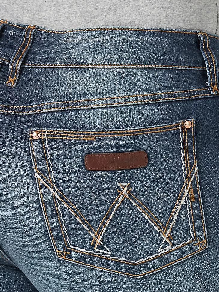 jeans wrangler retro mae plus da donna lavaggio ms