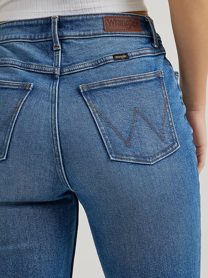 jeans da donna wrangler high rise bold boot carolina