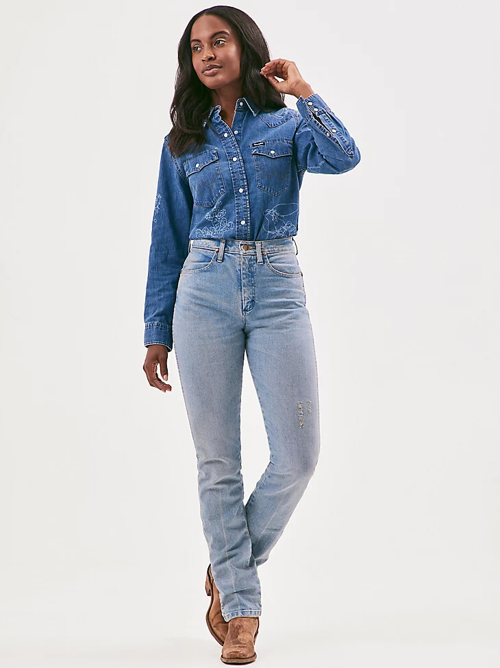 jeans da donna wrangler iconic cowboy cut kennedy