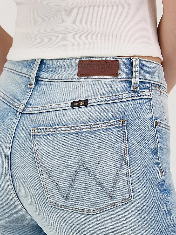 jeans a zampa wrangler fierce da donna oasis