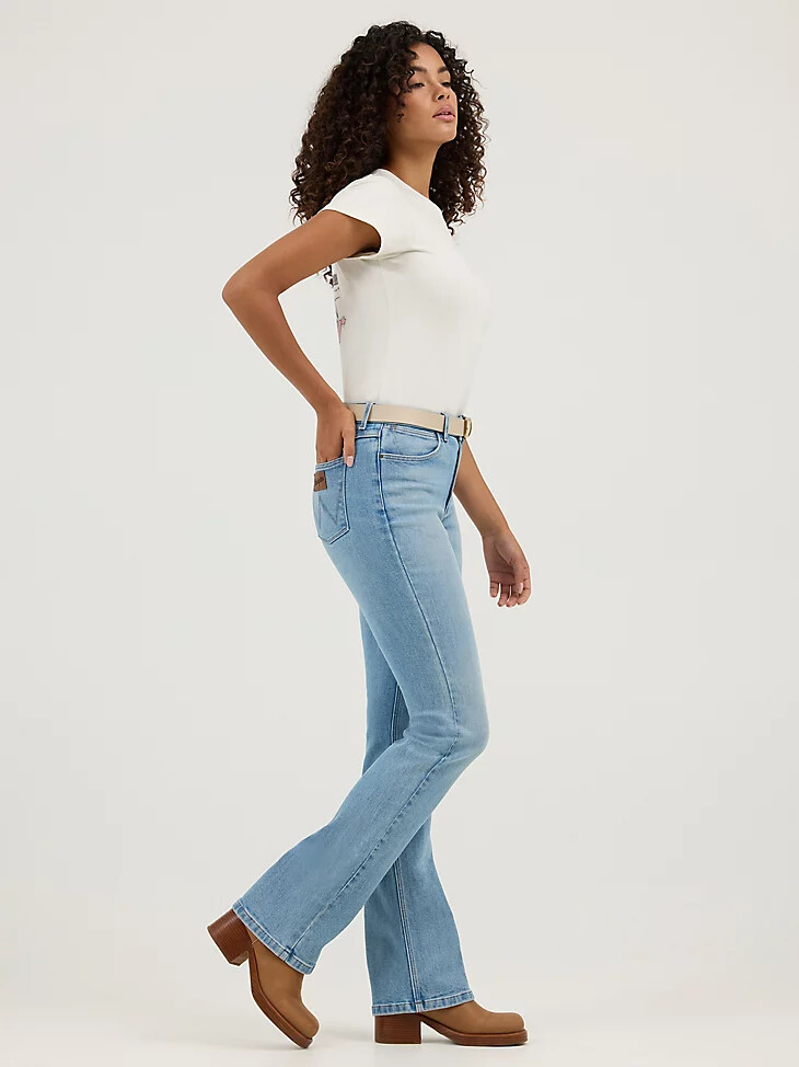 jeans bootcut a vita alta da donna dune