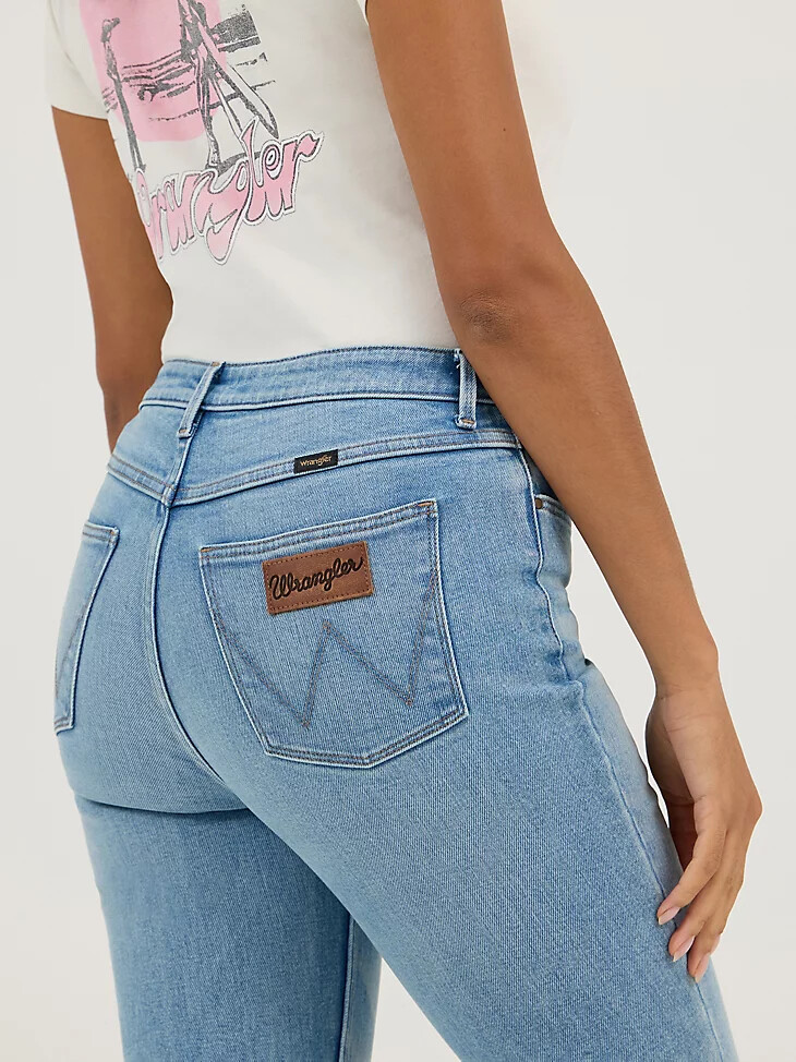 jeans bootcut a vita alta da donna dune
