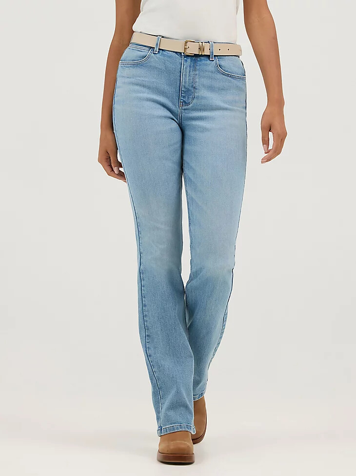 jeans bootcut a vita alta da donna dune