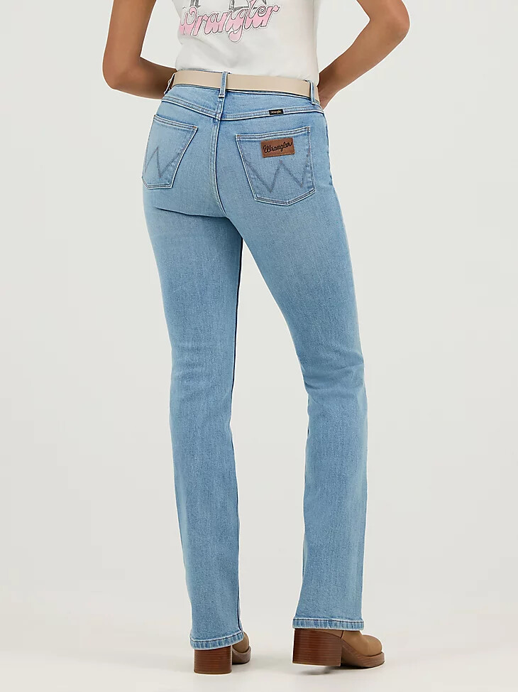 jeans bootcut a vita alta da donna dune