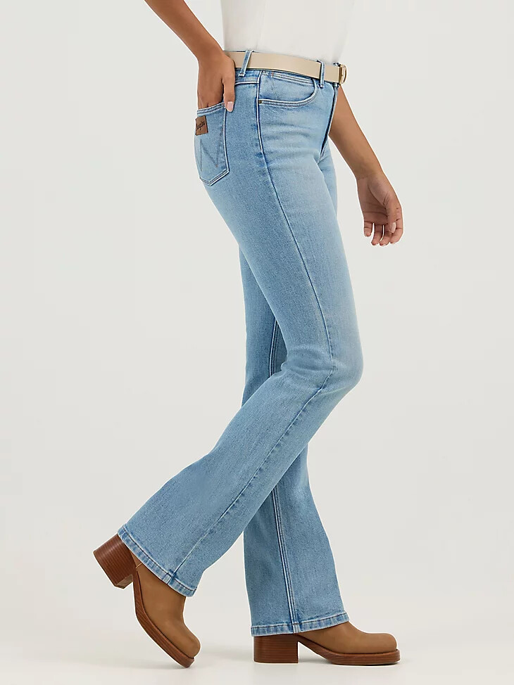 jeans bootcut a vita alta da donna dune