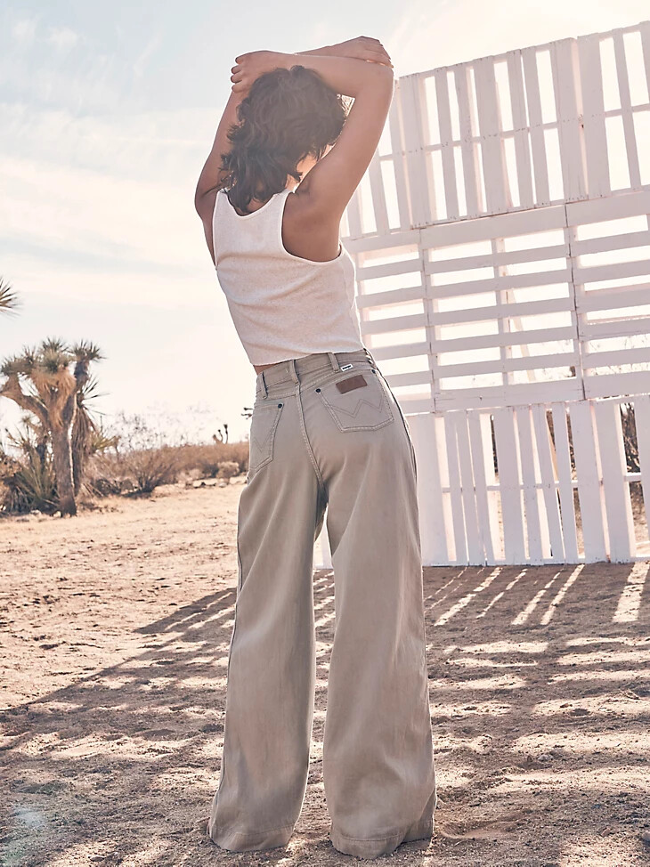 pantaloni plissettati da donna
