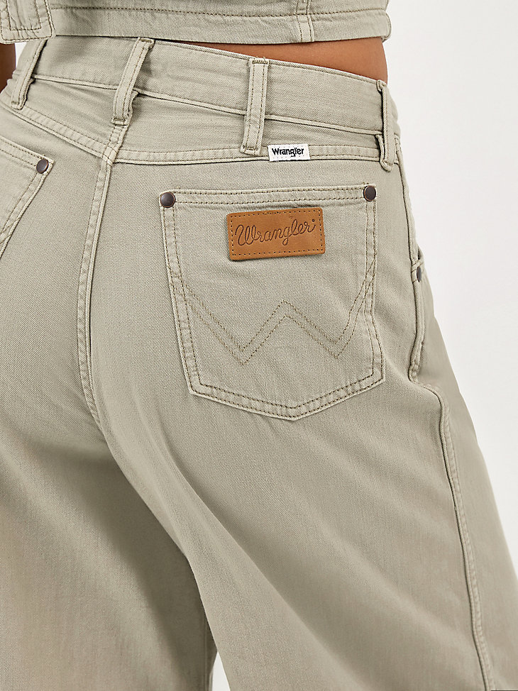 pantaloni plissettati da donna