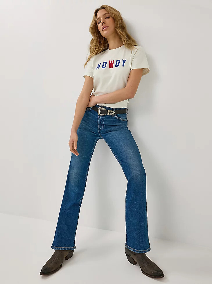 jeans wrancher da donna stile cowboy