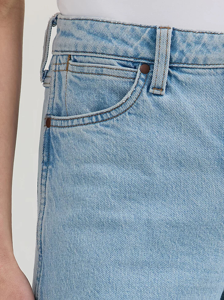 jeans bootcut a vita alta wrangler retro bailey da donna colore lilla