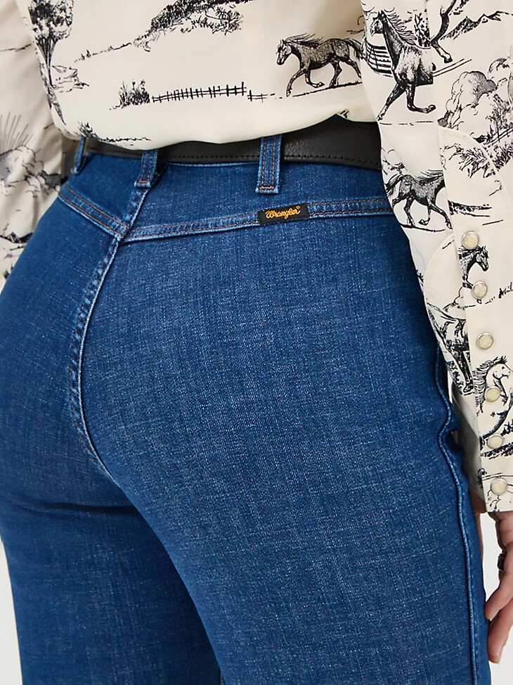 jeans a zampa wrangler x lainey wilson bare back moonlight wash