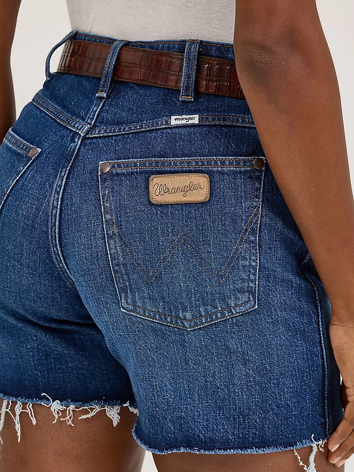 pantaloncini da cowboy wrangler da donna samantha