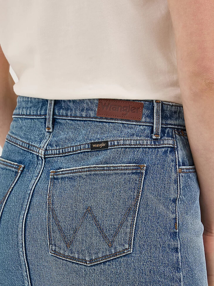 minigonna in denim da donna sierra