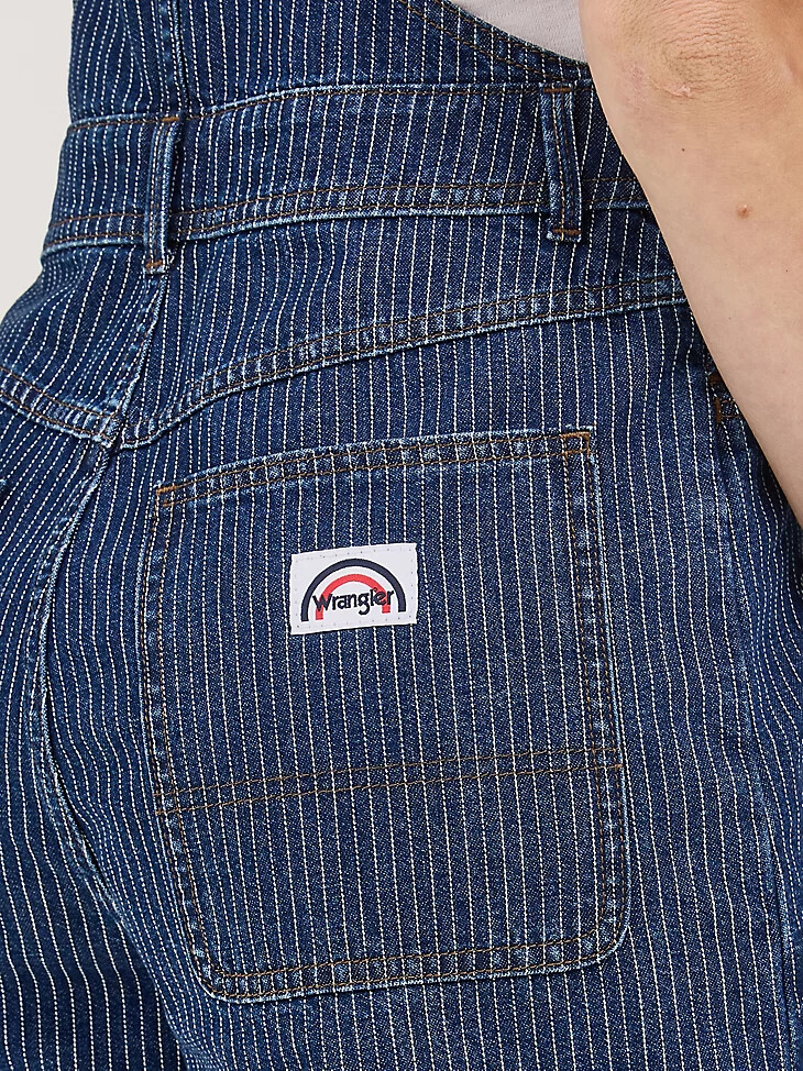 pantaloncini in denim da donna blu vero