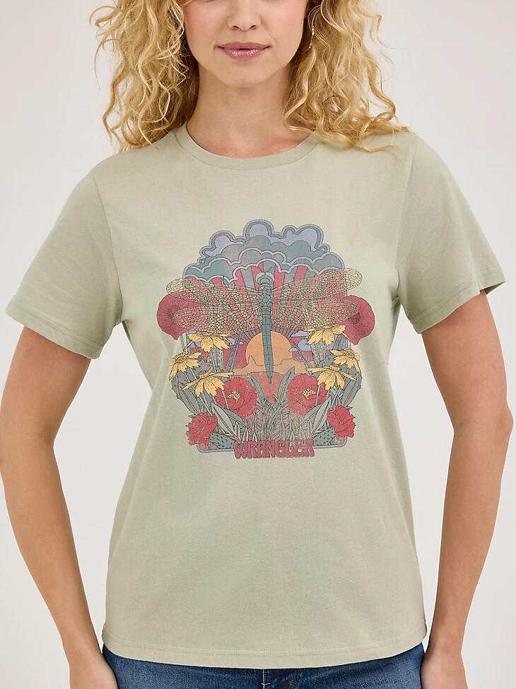 maglietta grafica bloomin da donna desert sage