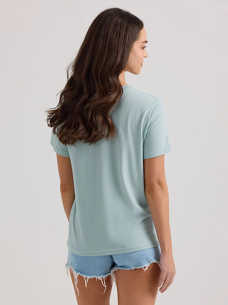 maglietta bucking bronco da donna colore grigio nebbia