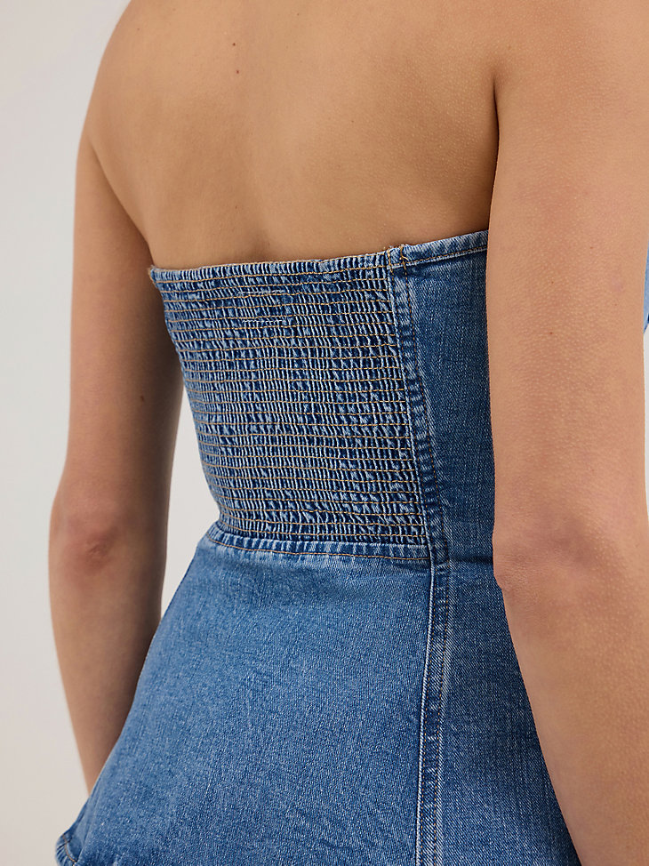 bustino in denim da donna wrangler rugged