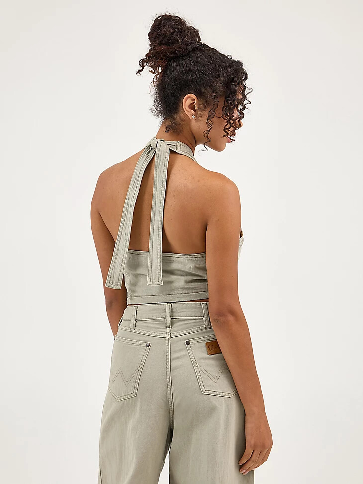 canotta con scollo allamericana da donna tea