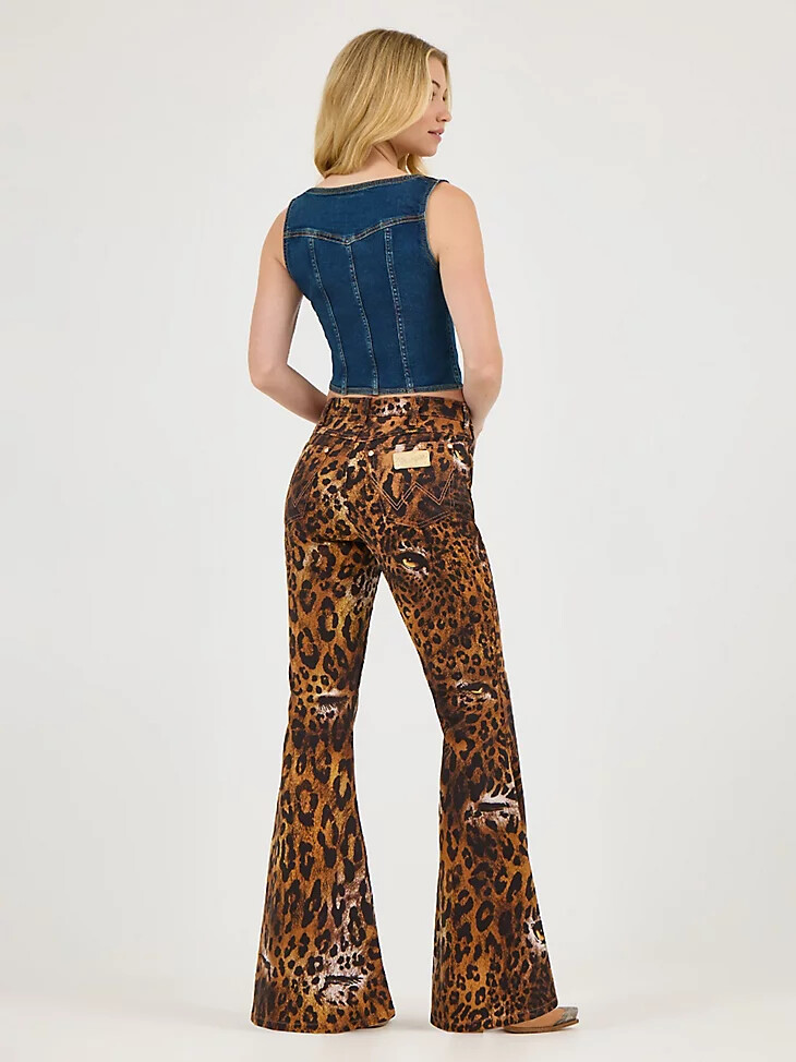top bustier wrangler x lainey wilson pony up boho wash