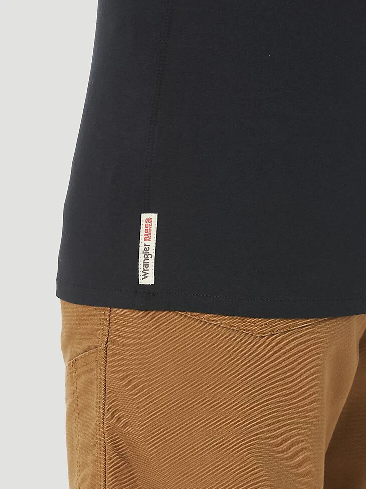 canotta da donna wrangler riggs workwear performance nera