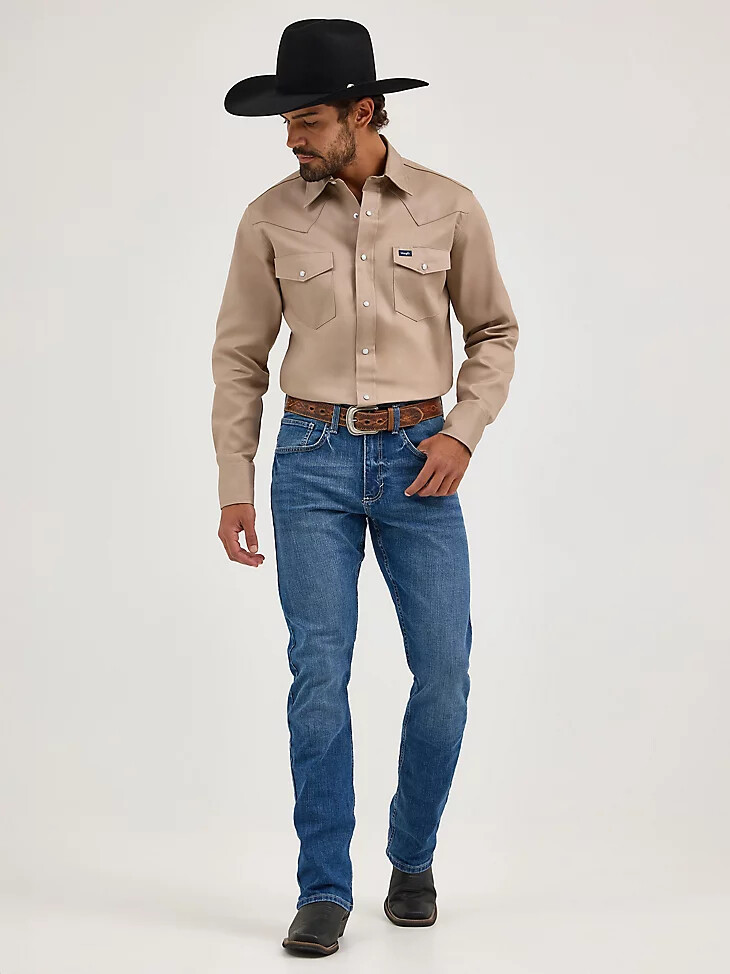 jeans bootcut vintage wrangler 20x n. 42 da uomo color sorrel
