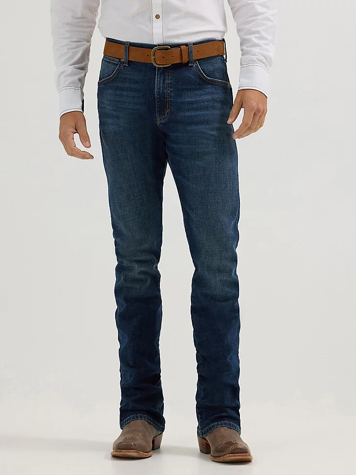 jeans bootcut slim fit wrangler retro da uomo hayward
