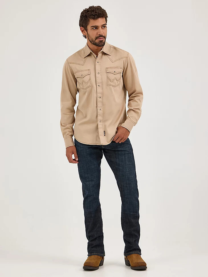 jeans bootcut slim fit wrangler retro da uomo dax