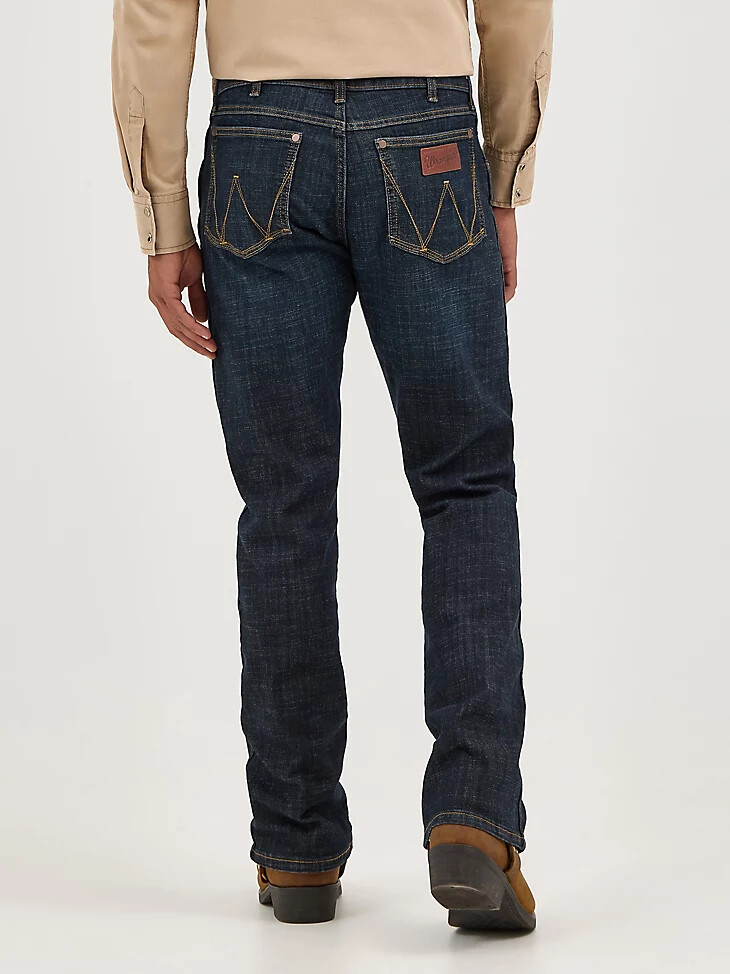 jeans bootcut slim fit wrangler retro da uomo dax
