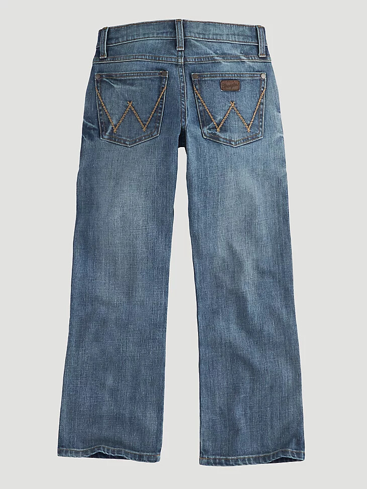 jeans bootcut rilassati wrangler retro da ragazzo 4-7 greeley