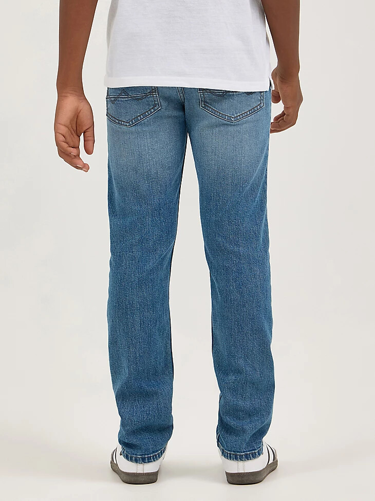 jeans slim elasticizzati all day flex da ragazzo colore coyote