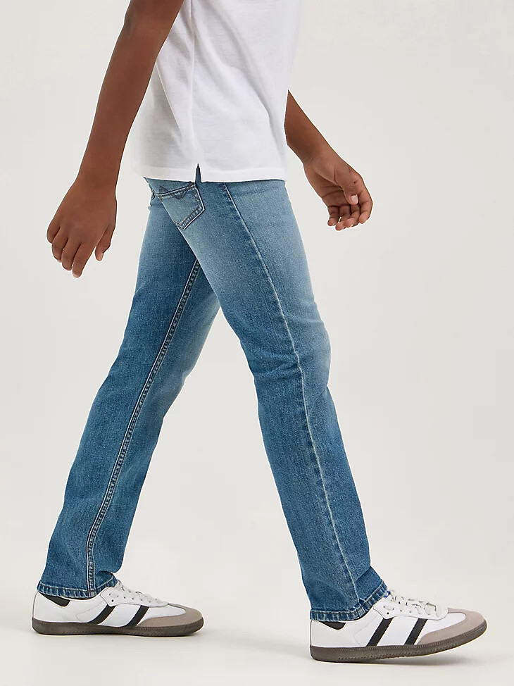 jeans slim elasticizzati all day flex da ragazzo colore coyote