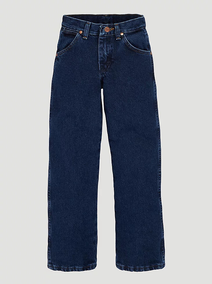 jeans wrangler cowboy cut original fit per bambini piccoli indaco scuro