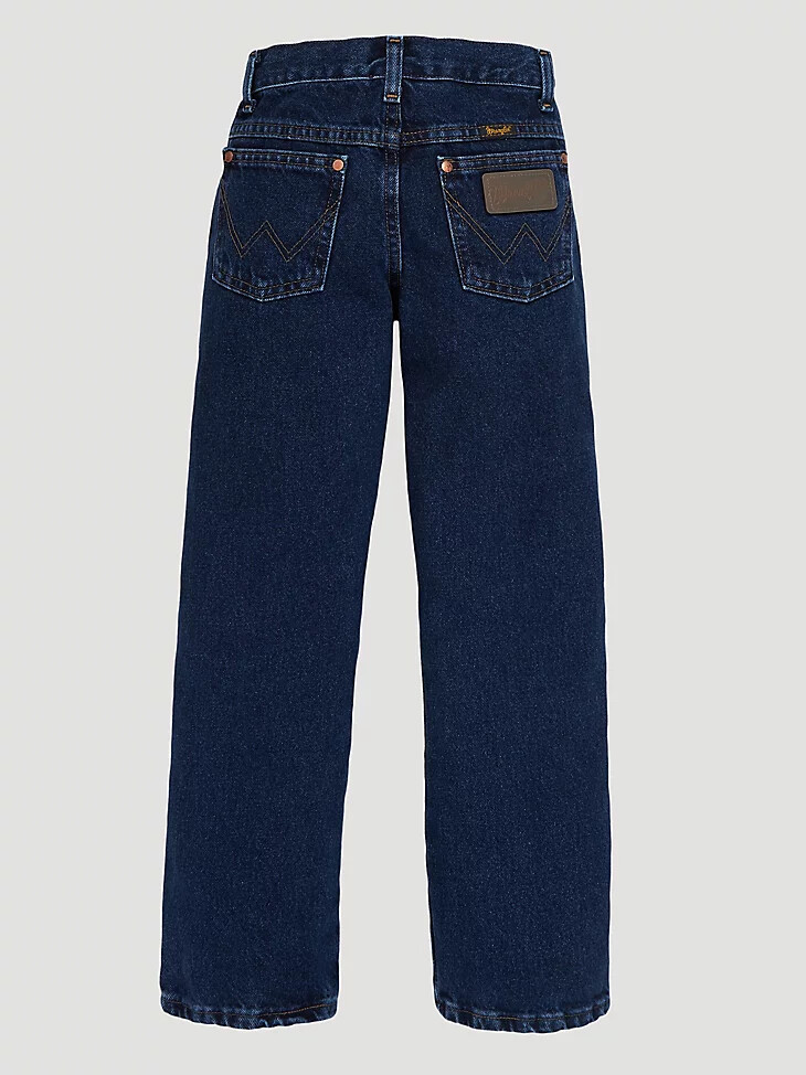 jeans wrangler cowboy cut original fit per bambini piccoli indaco scuro