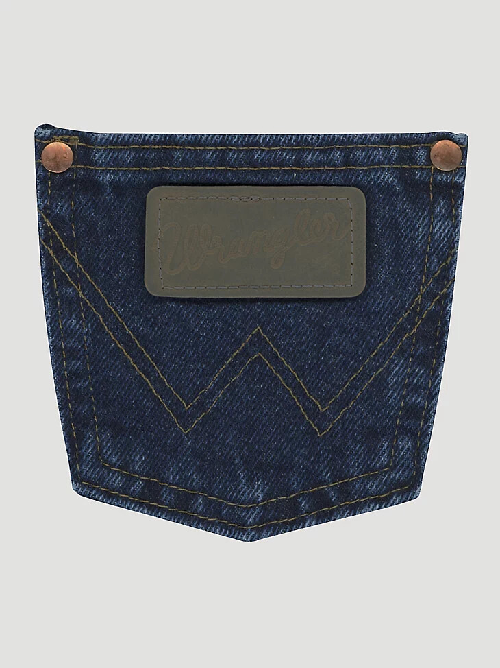 jeans wrangler cowboy cut original fit per bambini piccoli indaco scuro