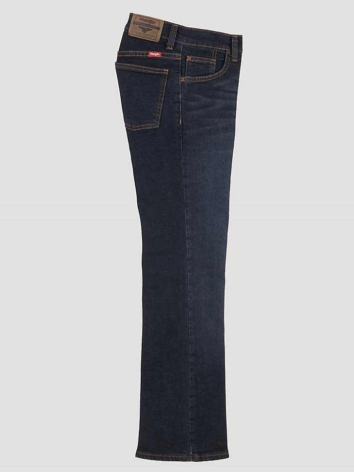 jeans bootcut wrangler five star flex da ragazzo 8-16 indaco intenso