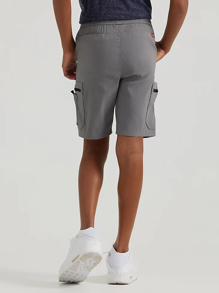 pantaloncini cargo tecnici da ragazzo quiet shade