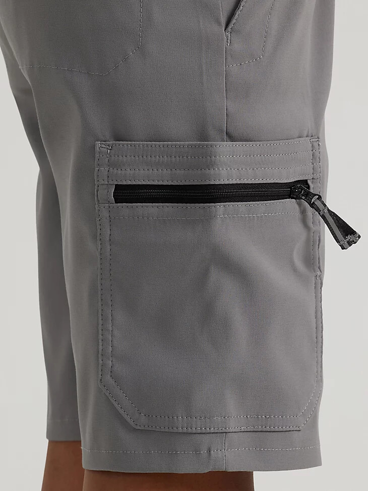 pantaloncini cargo tecnici da ragazzo quiet shade