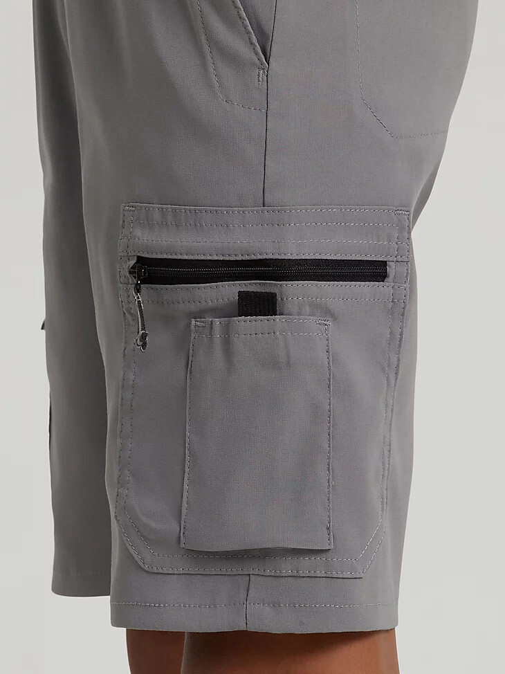 pantaloncini cargo tecnici da ragazzo quiet shade