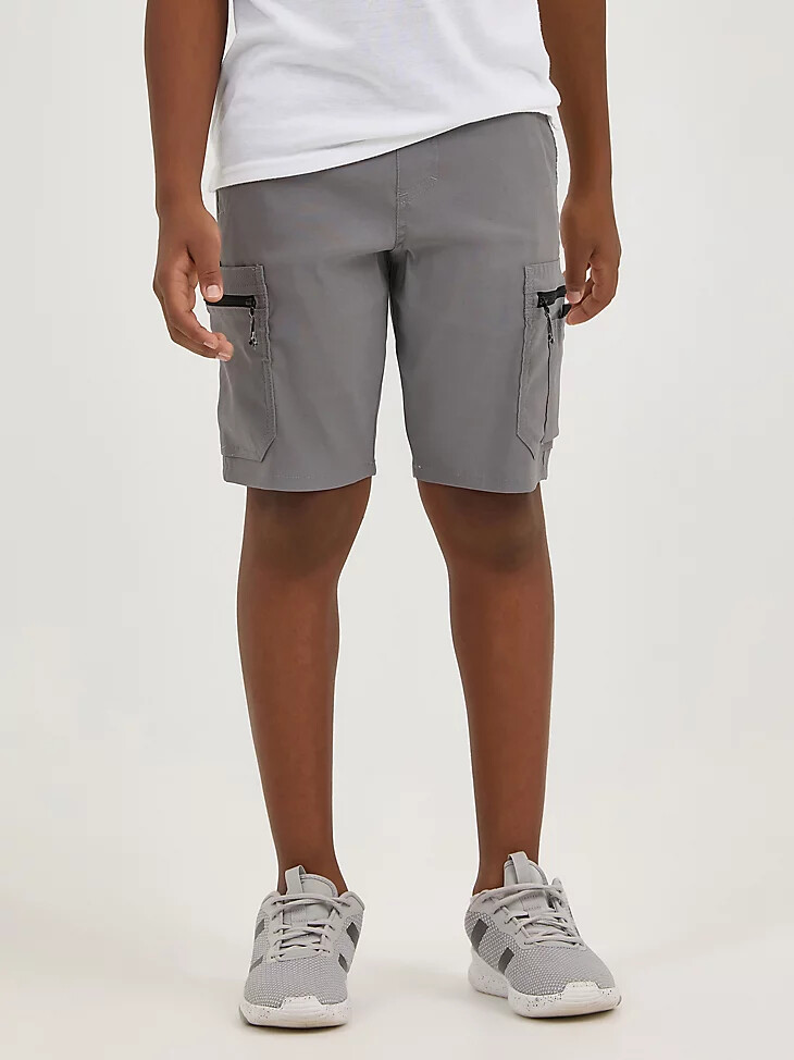 pantaloncini cargo wrangler tech da ragazzo colore quiet shade