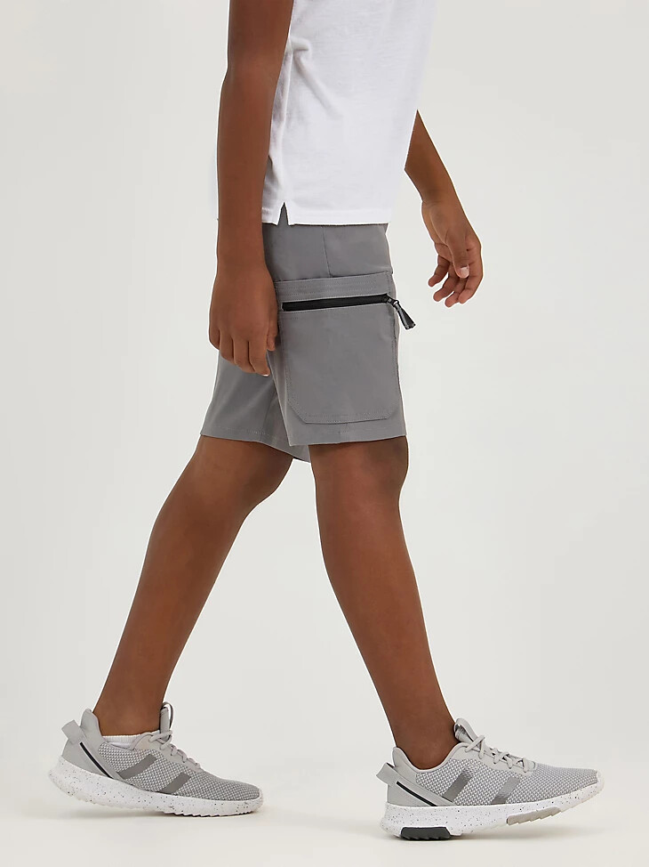 pantaloncini cargo wrangler tech da ragazzo colore quiet shade