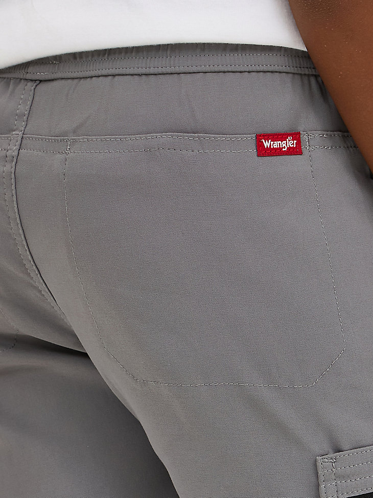 pantaloncini cargo wrangler tech da ragazzo colore quiet shade