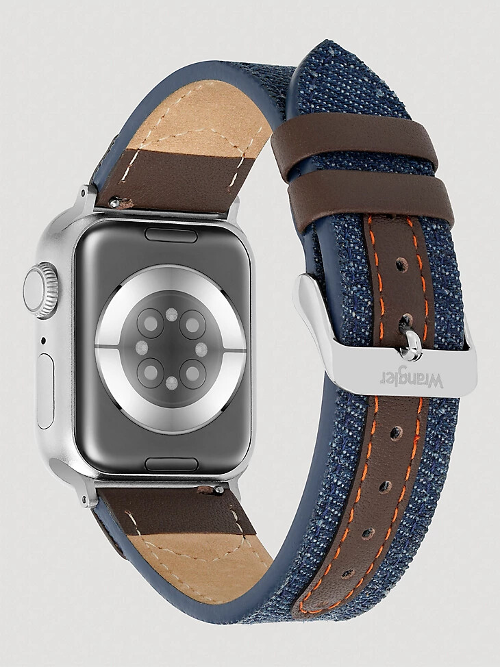 cinturino universale per orologio in pelle denim denim
