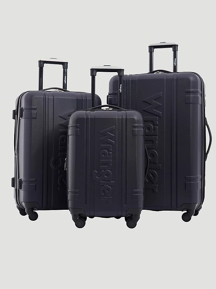 set di valigie astral travel da 3 pezzi colore zaffiro scuro