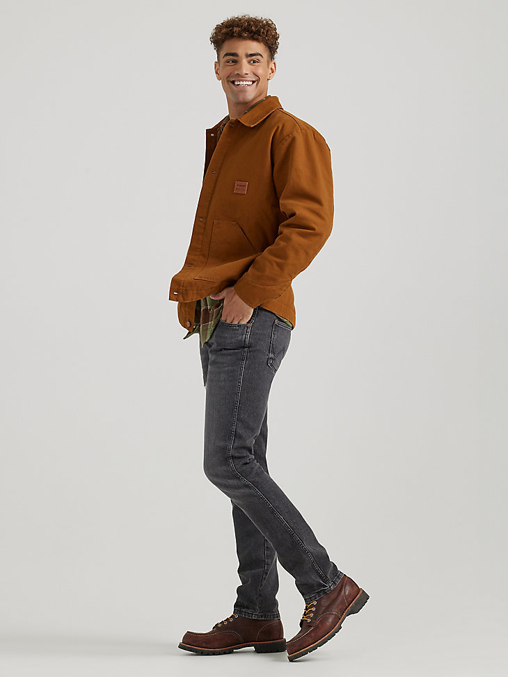 giacca distillers da uomo wrangler x buffalo trace stile antico