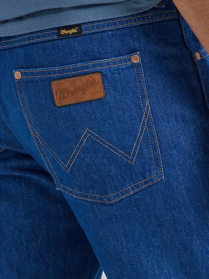 jeans heritage frontier da uomo wrangler blu