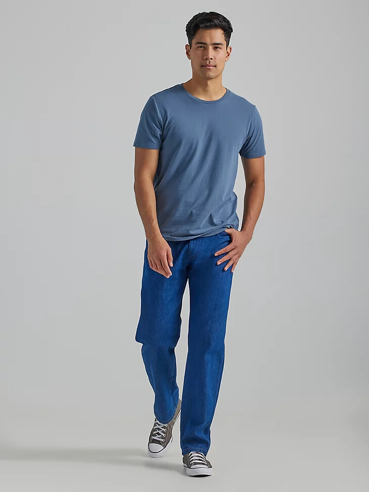 jeans heritage frontier da uomo wrangler blu