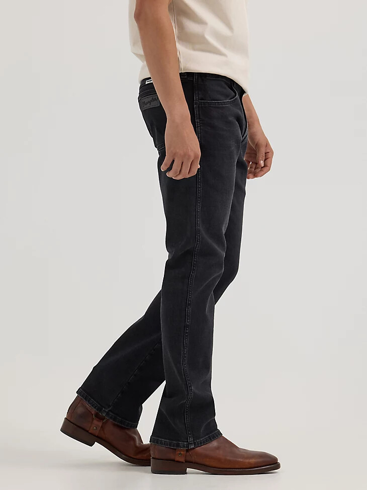 jeans bootcut da uomo night fever neri
