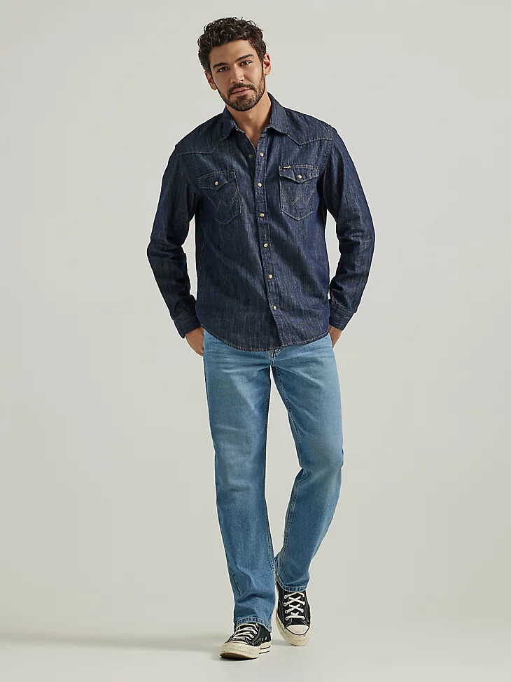 jeans flex da uomo regular fit lavaggio chiaro